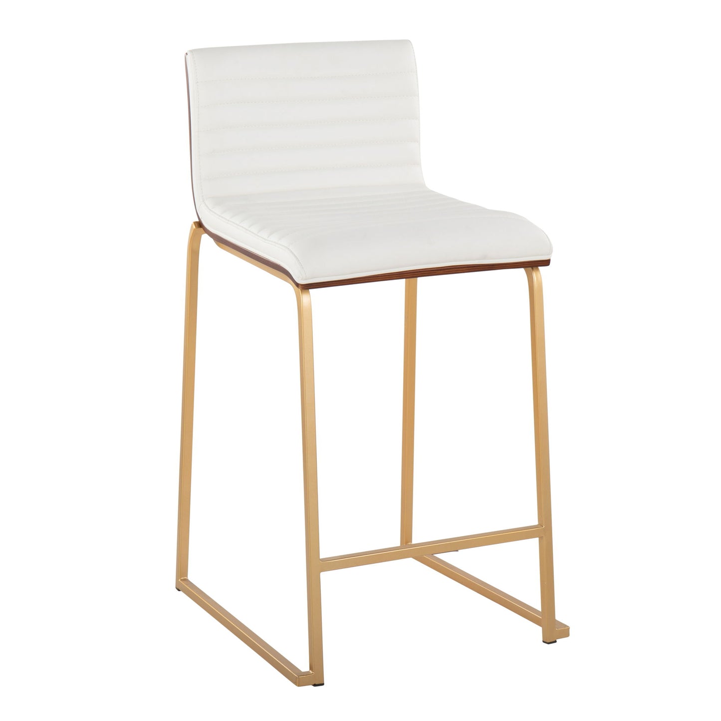 Mason Mara - Contemporary Design Fixed Height Counter Stool (Set of 2) Lumi Source