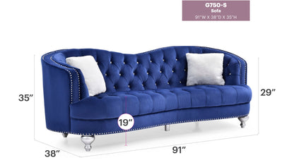 Jewel - Sofa Glory Furniture