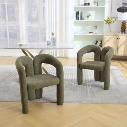 Coolmore Contemporary Designed Accent / Dining Chair With Armrests Home Essentials
