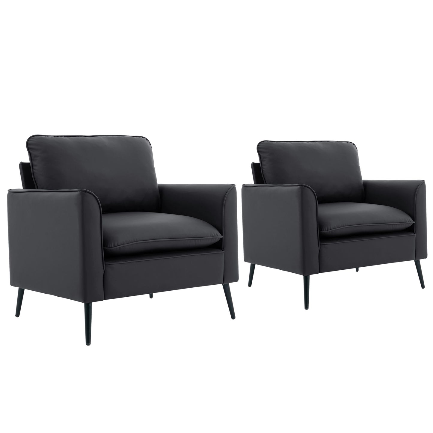 Nordic Retro Light Luxury Upholstered Sofa Chair Home Essentials
