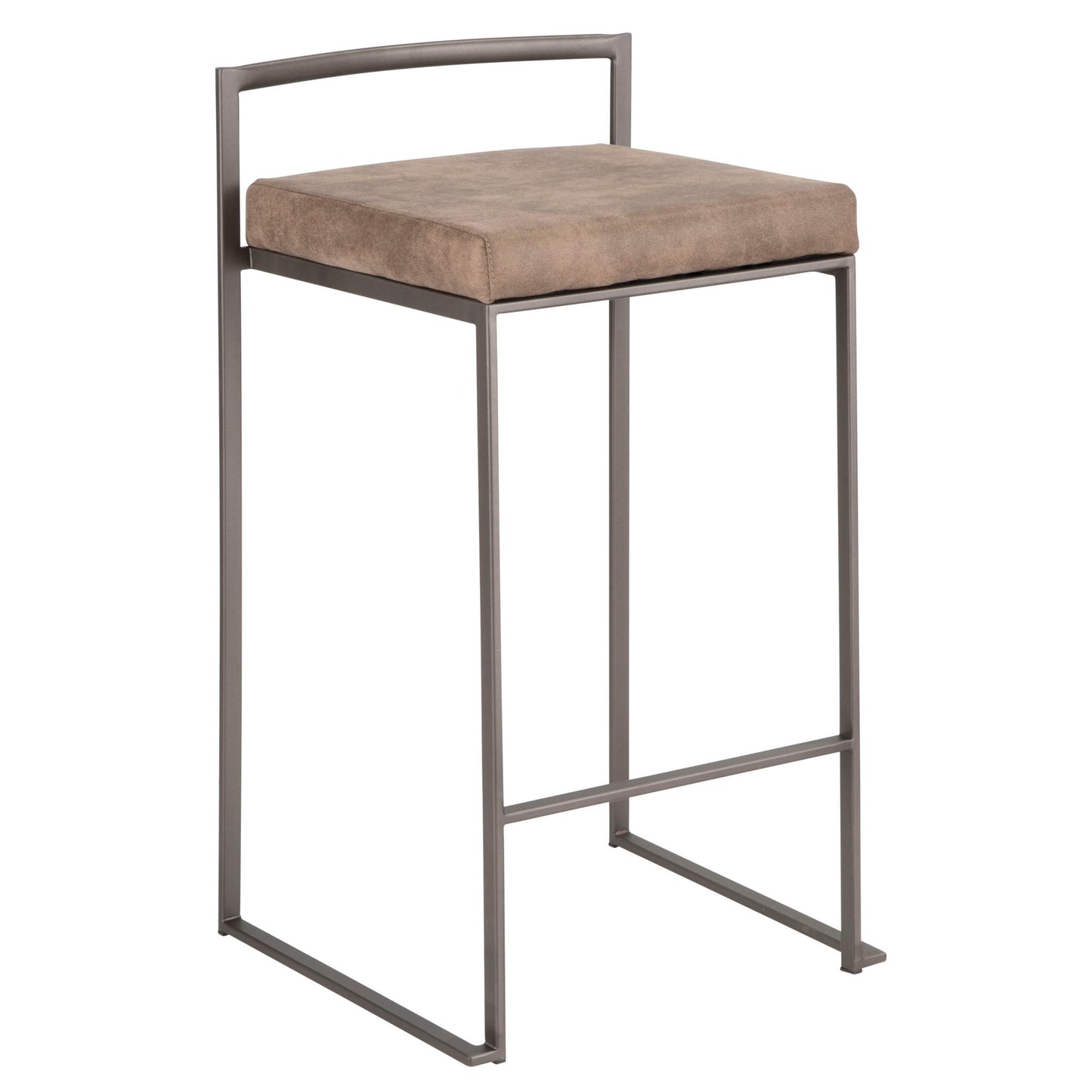 Fuji - Industrial Stackable Counter Stool Elegant Design Lumi Source