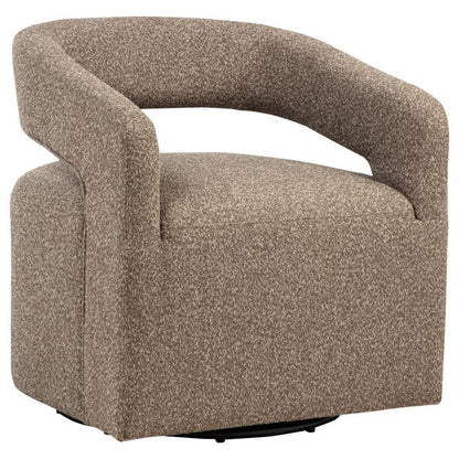 Westhill - Boucle Upholstered Swivel Accent Chair Coaster Fine Furniture