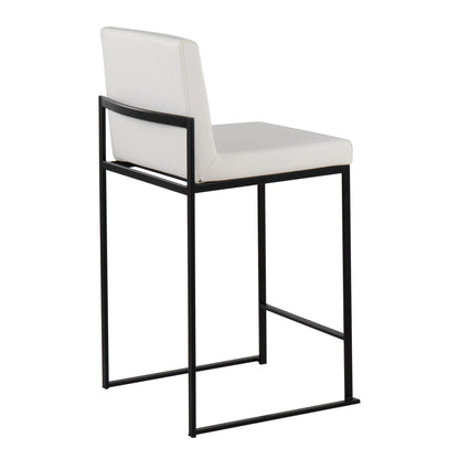 Fuji - Contemporary Modern Elegance, High Back Counter Stool Lumi Source