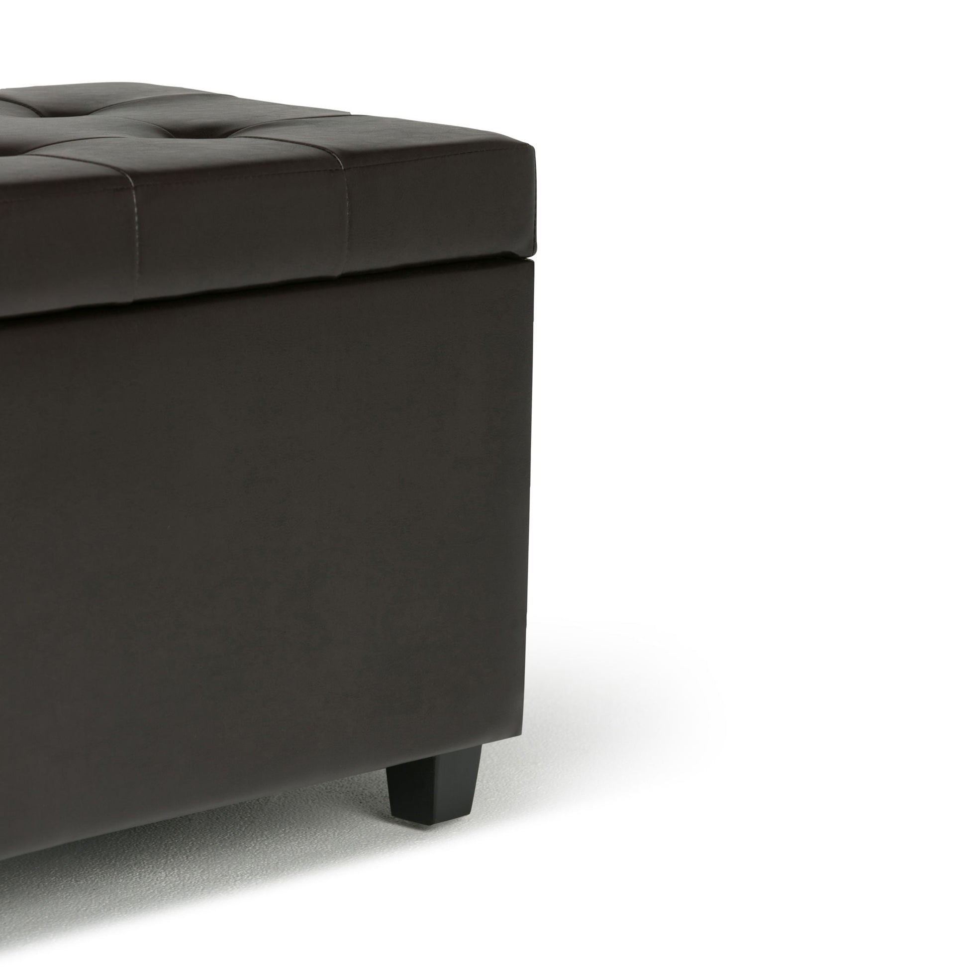 Cosmopolitan - Upholstered Storage Ottoman Simpli-Home