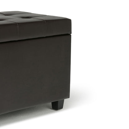 Cosmopolitan - Upholstered Storage Ottoman Simpli-Home