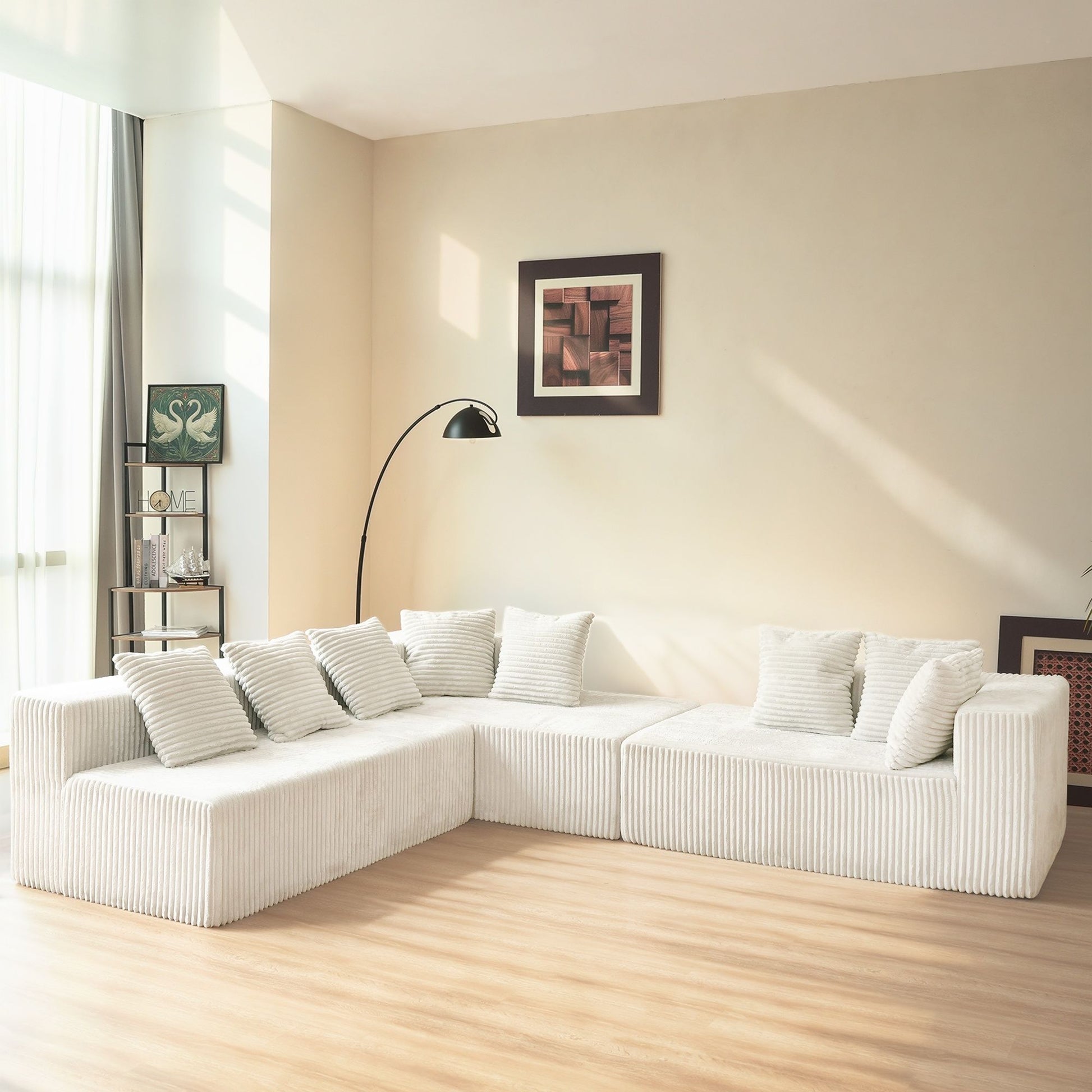 Modular U Shaped Sectional Sofa Home Essentials
