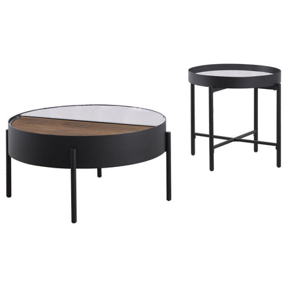 Ozella - Round Coffee Table Set Coaster Fine Furniture