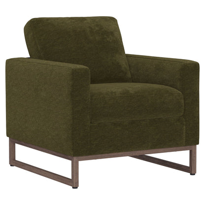 Accent Chair With Track Arm Design Emerald Home