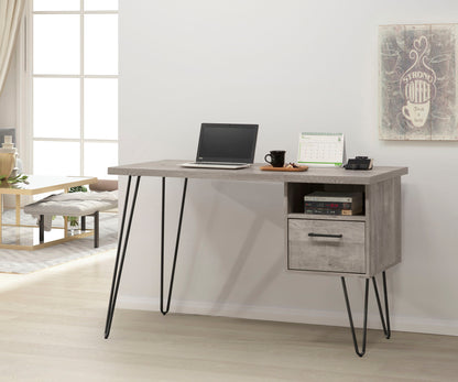 Desk - Gray Wash Bernards Furniture