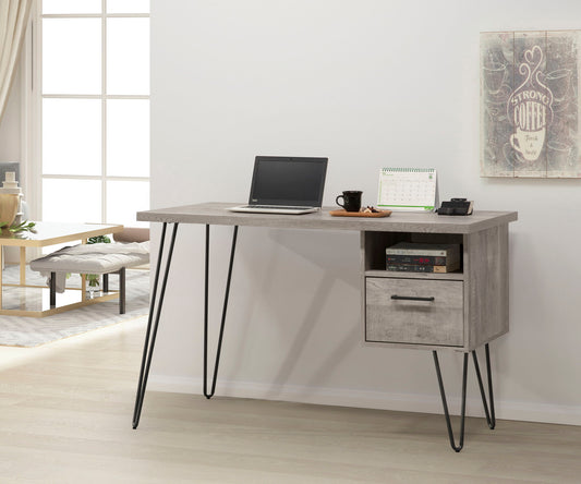 Desk - Gray Wash Bernards Furniture