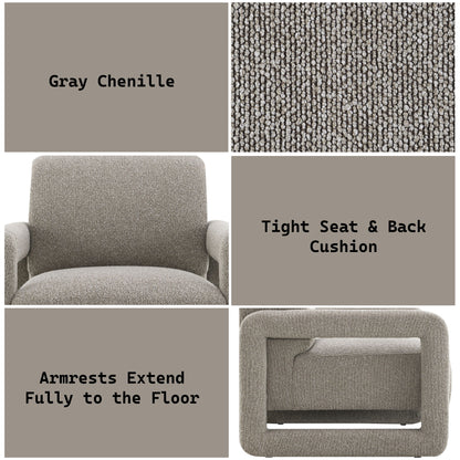 Glenda - Accent Chair - Gray Acme