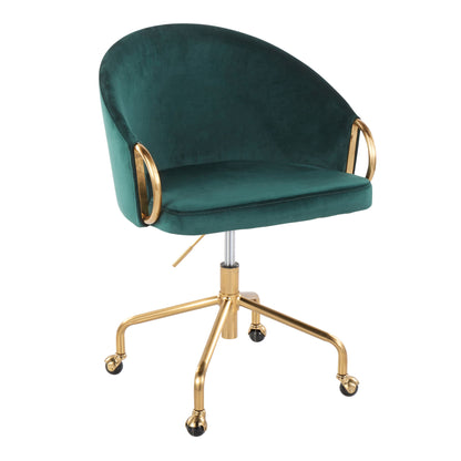 Claire - Stylish Design Contemporary / Glam Task Chair Lumi Source