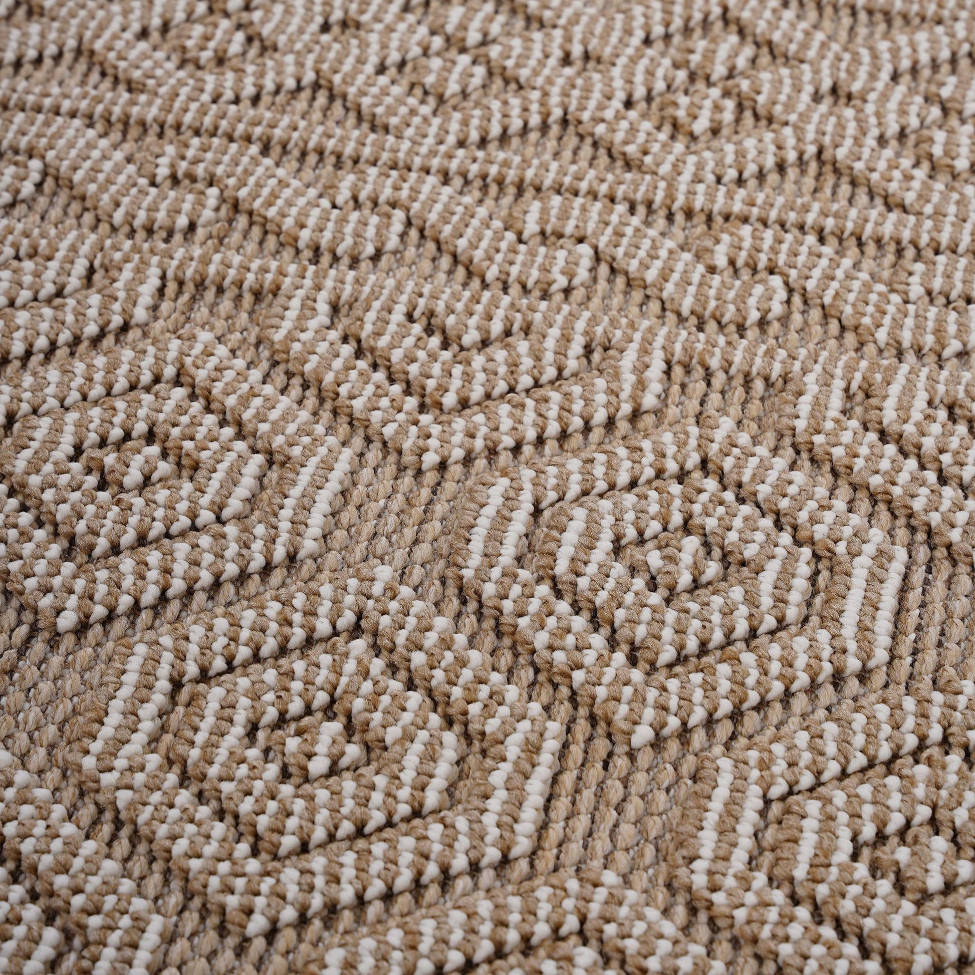Guros - Trendy Geometric Indoor / Outdoor Rug Naar Rug