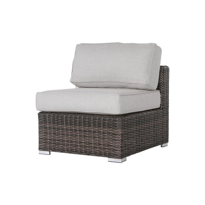 Seating Set With Cushions Handcrafted Wicker Design LSI Patio Furniture