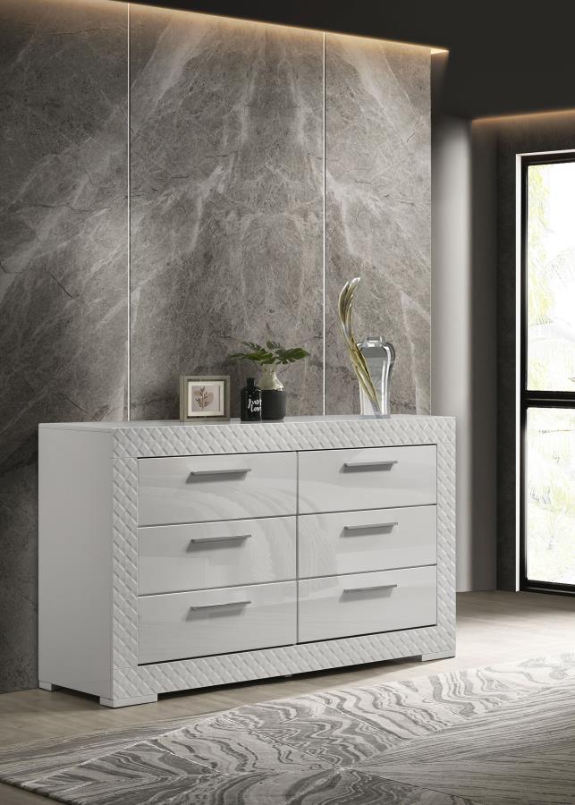 Ives - 6-Drawer Dresser Coaster Fine Furniture