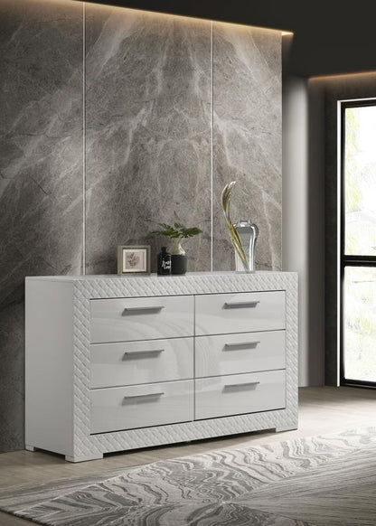 Ives - 6-Drawer Dresser Coaster Fine Furniture