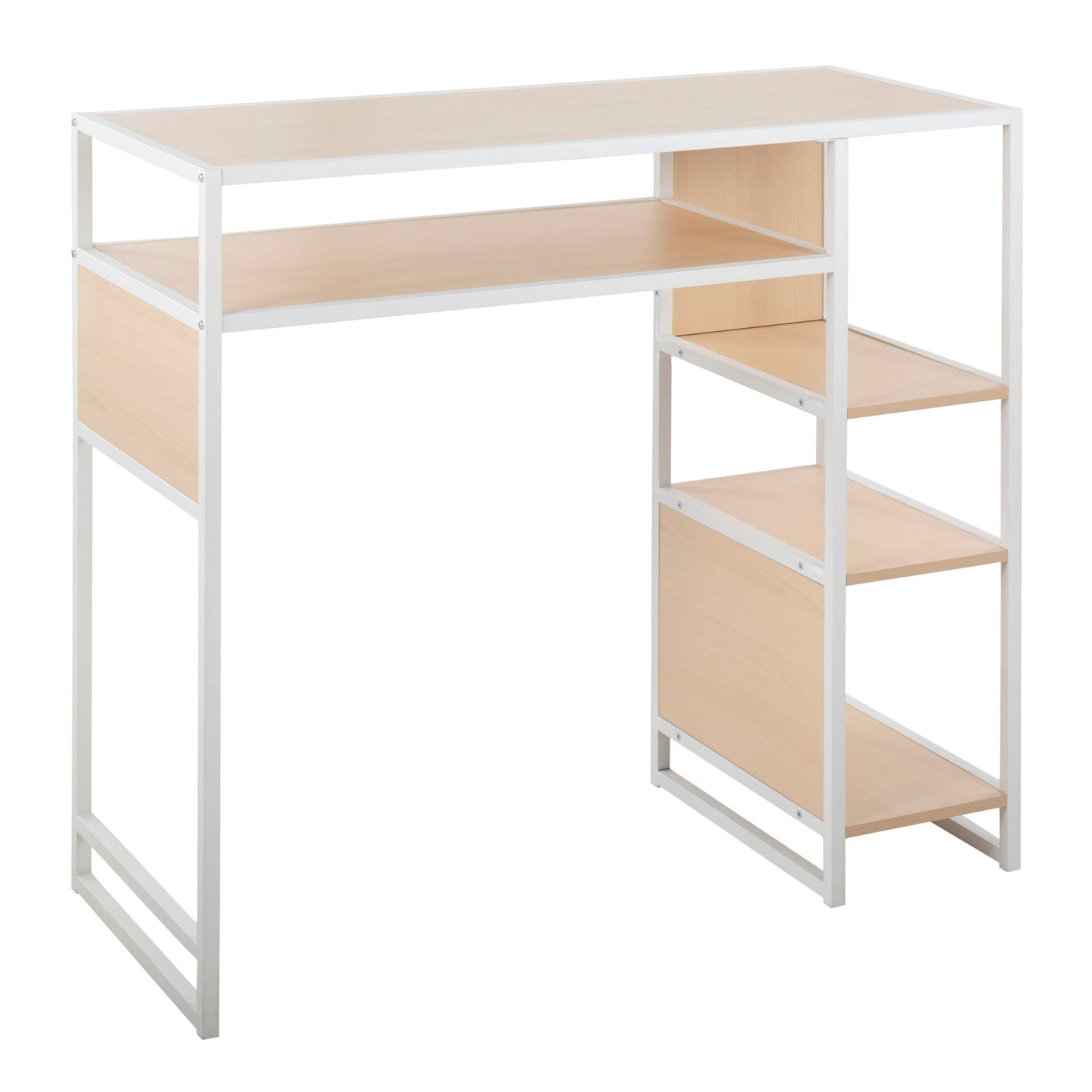 Display - Farmhouse Bar Height Table With Storage Space Lumi Source