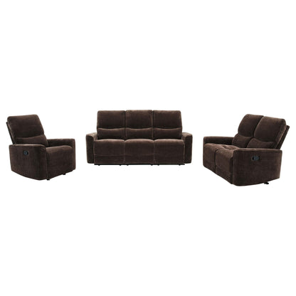 Trask - Reclining Sofa Set Furniture Max