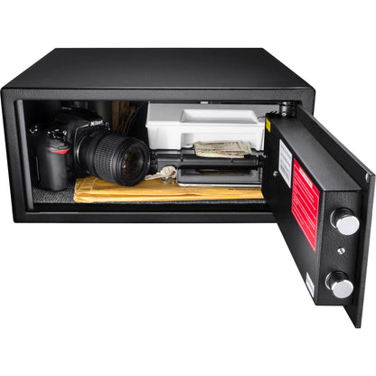 0 79 Cu Ft Biometric Security Safe - Black Daily Nest