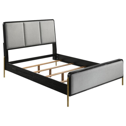 Arini - Upholstered Panel Bed CoasterElevations