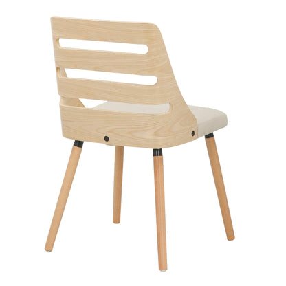 Trevi - Mid Century Modern Dining Chair Lumi Source
