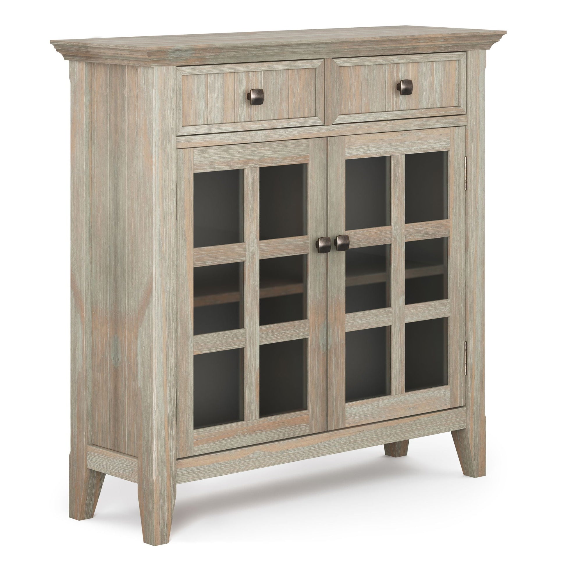 Acadian - Handcrafted Entryway Storage Cabinet Simpli-Home