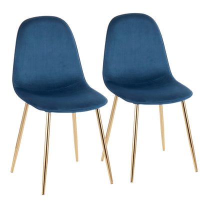 Pebble - Contemporary Modern Design Chair (Set of 2) Lumi Source