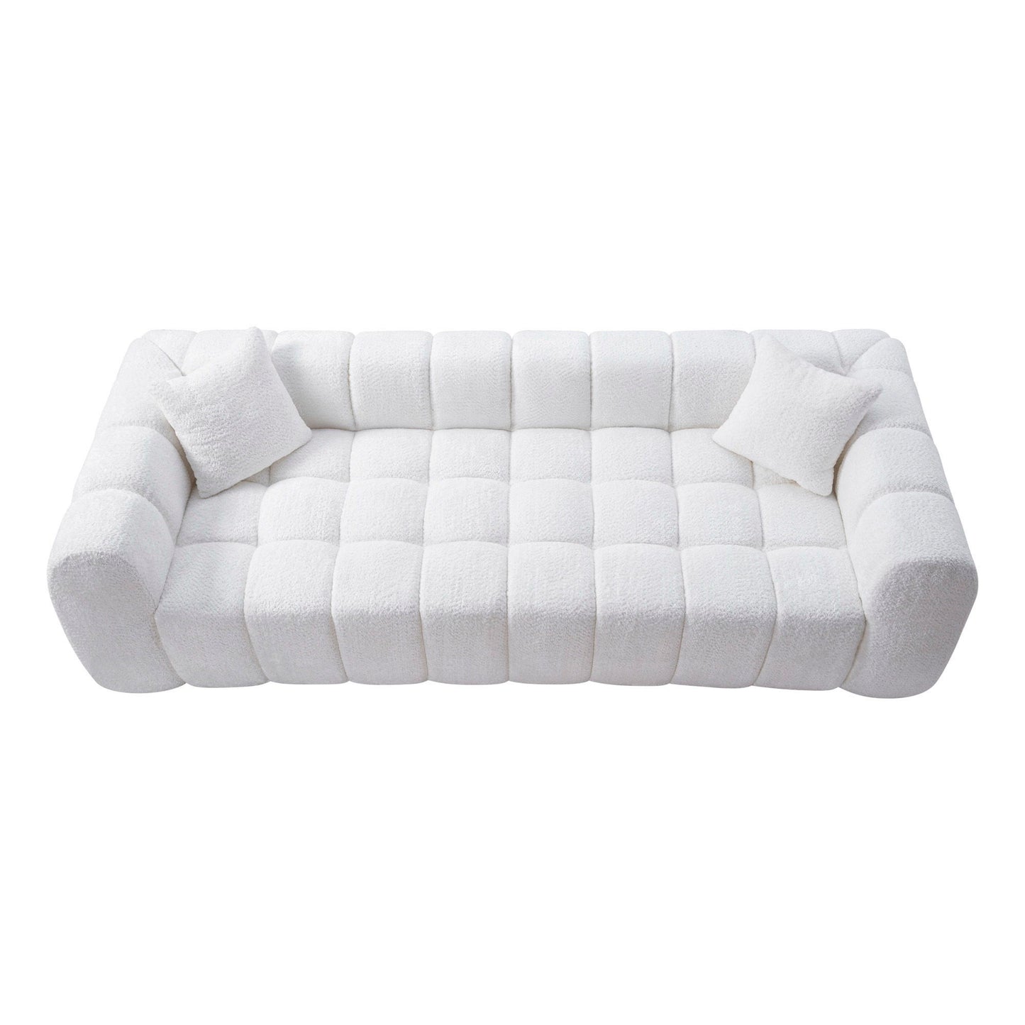 Marshmallow Cloud Compressed Sofa Oversized With 2 Cushions Home Essentials