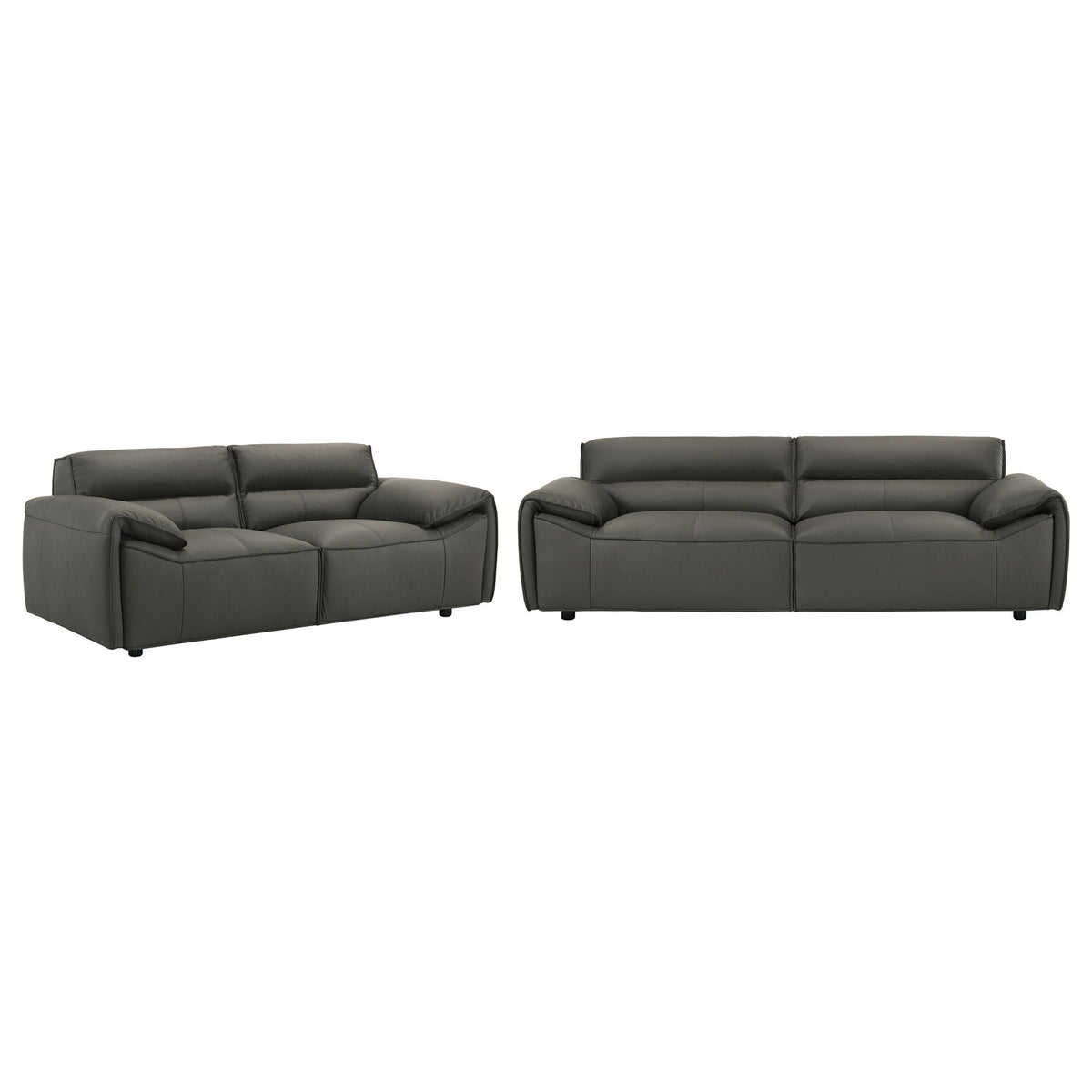 Hudson - 2 Piece Upholstered Sofa Set Furniture Max