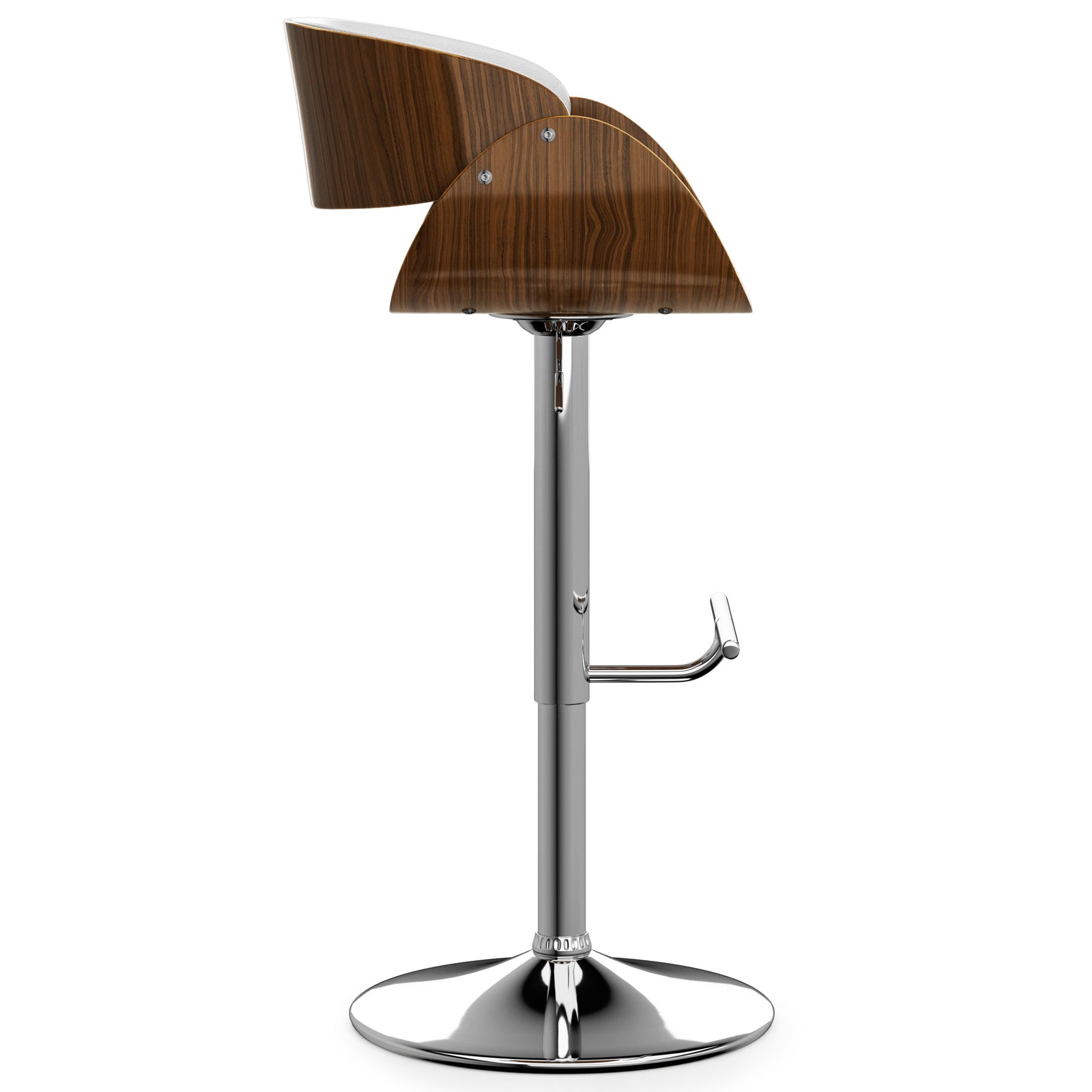 Amery - Mid Century Modern Adjustable Swivel Bar Stool Simpli-Home