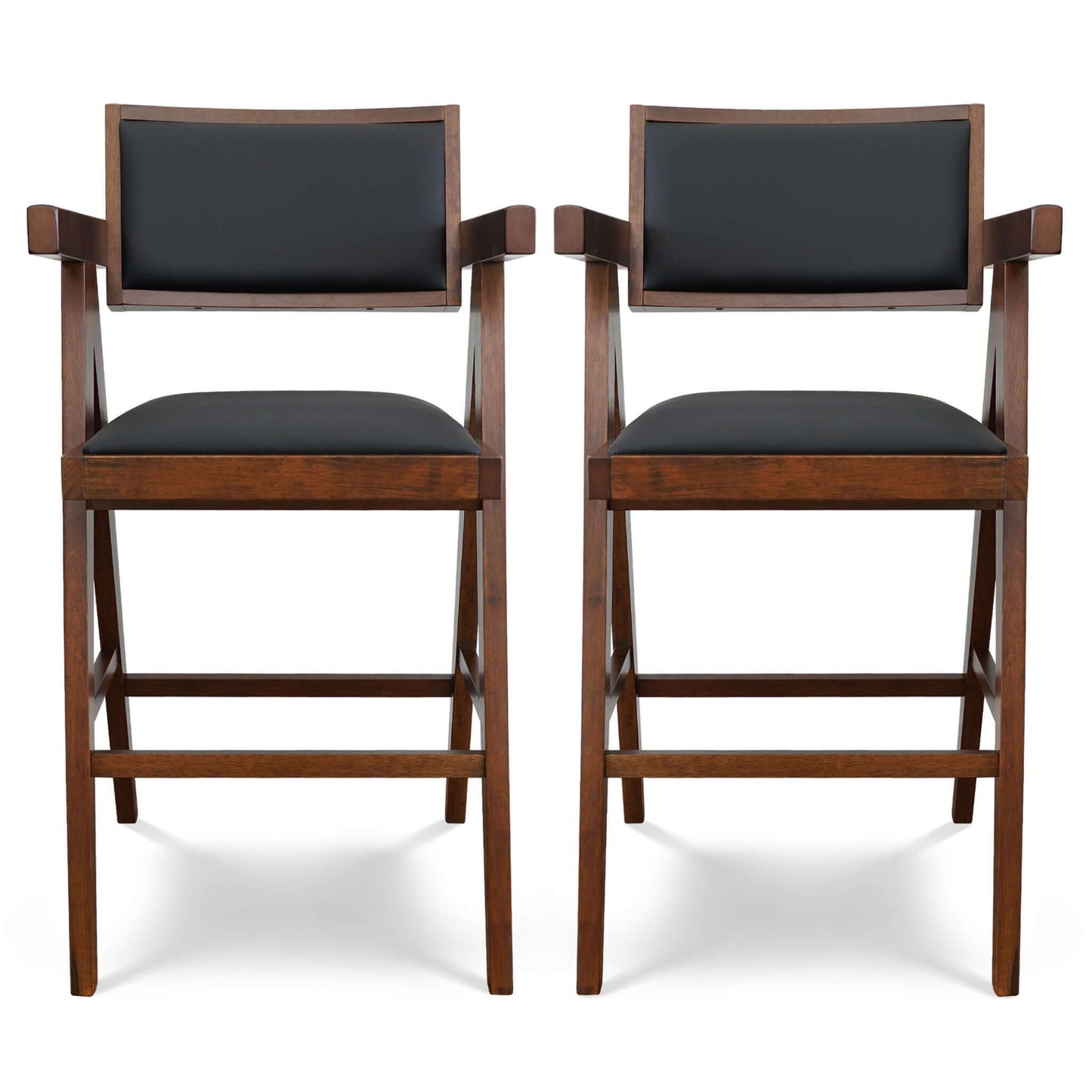 Athena - Counter Chair - Black / Brown Ashcroft Furniture