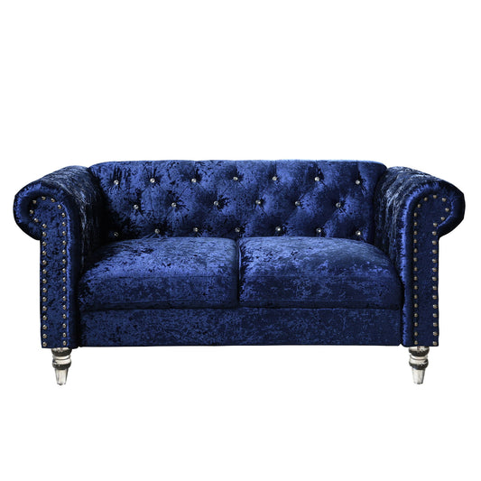 Anina - Loveseat - Blue Global Furniture USA