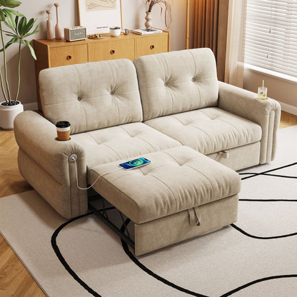 Cloud Like Convertible Sofa Bed With For Living Room Home Essentials