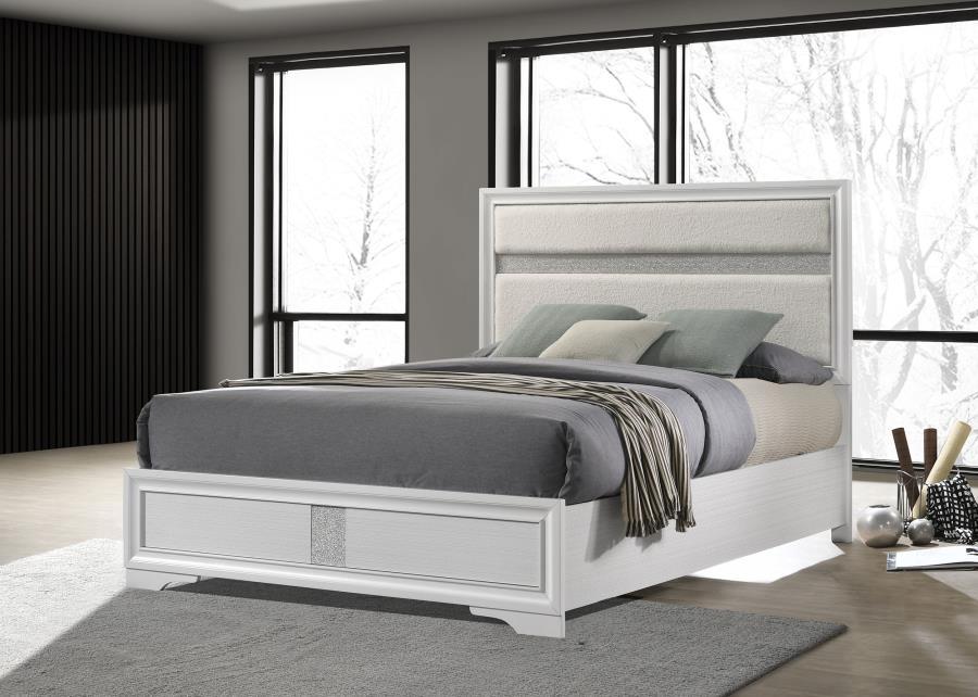 Miranda - Upholstered Panel Bed Coaster Fine Furniture