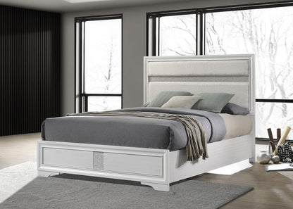 Miranda - Upholstered Panel Bed Coaster Fine Furniture