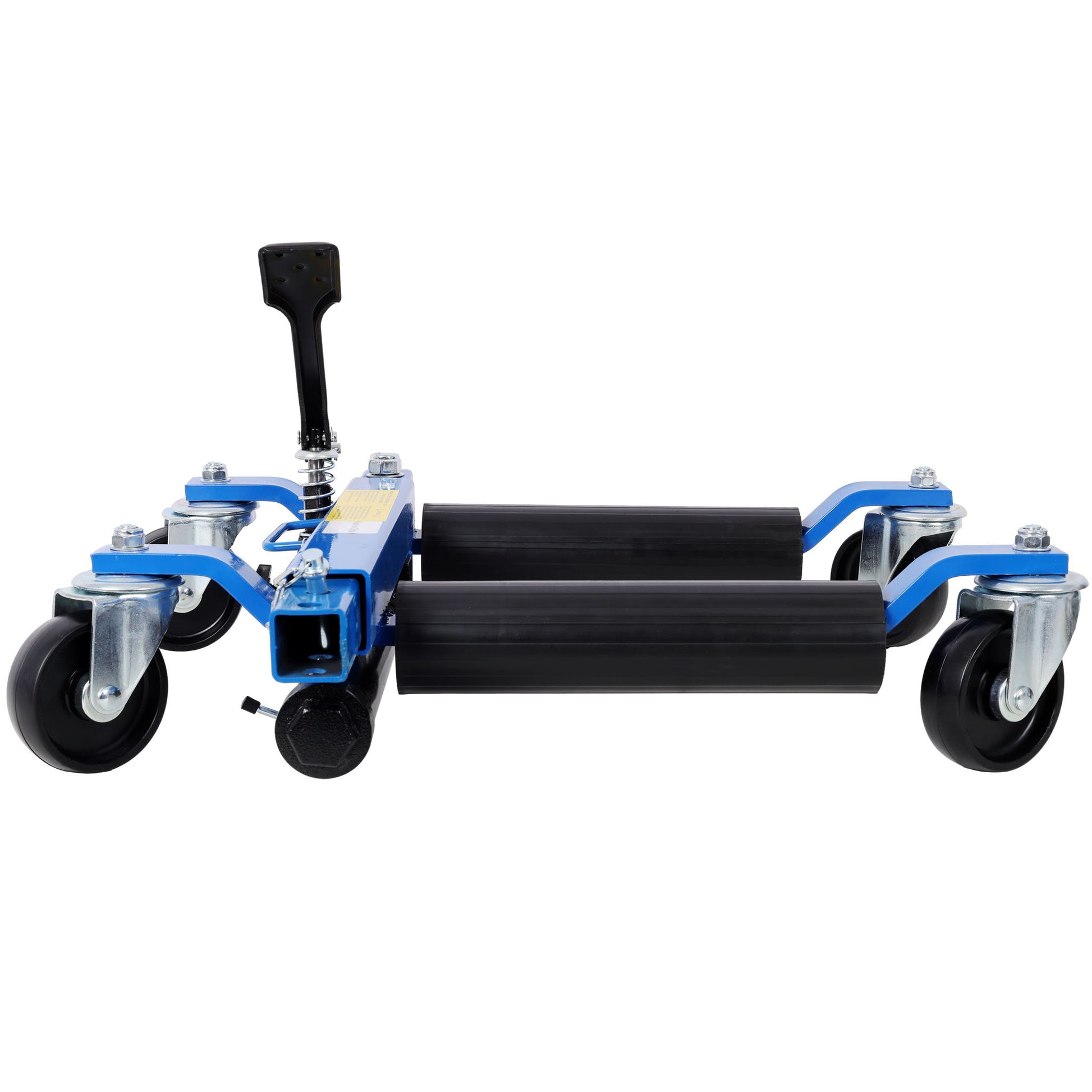 Hydraulic Car Wheel Dolly (Set of 2) With Foot Pedal Lift, 1, 500Lbs Capacity - Black / Blue Daily Nest