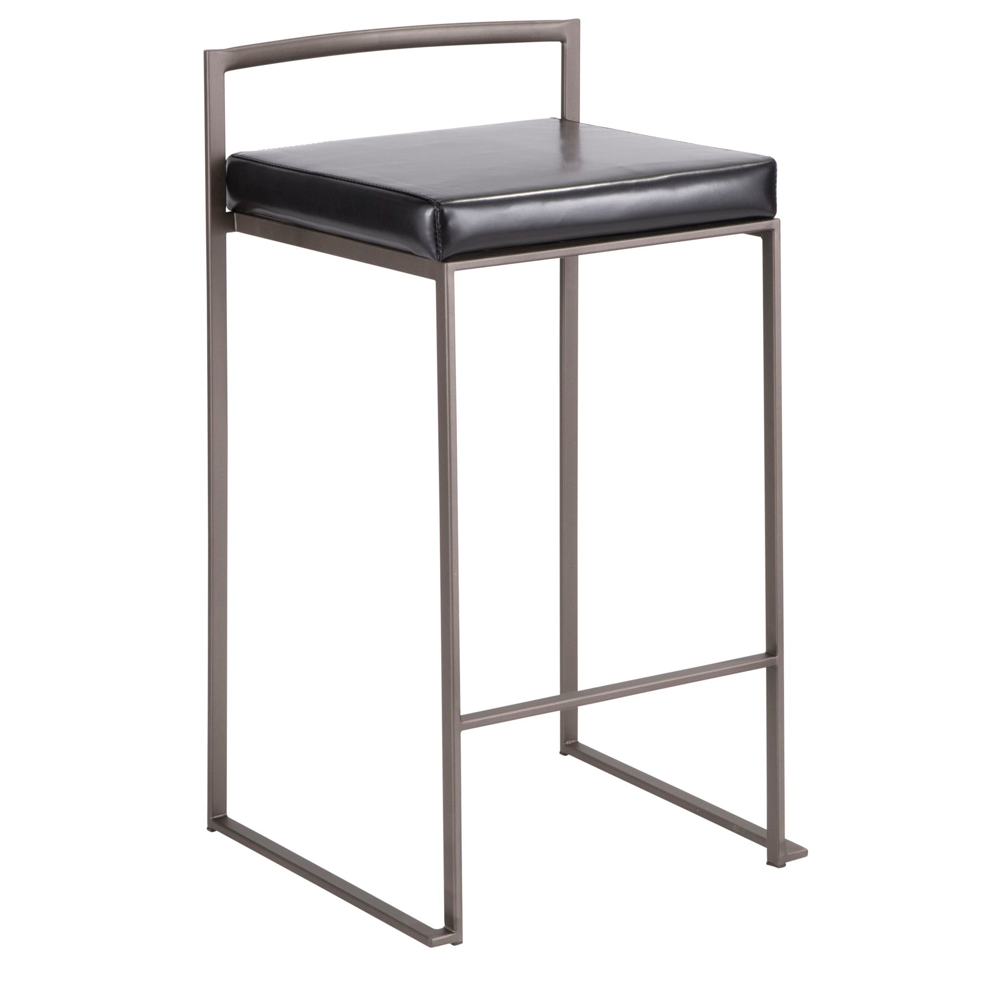 Fuji - Industrial Stackable Counter Stool Elegant Design Lumi Source
