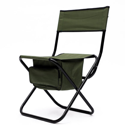 Folding Outdoor Chairs With Storage Bag, Portable Chair For Indoor, Outdoor Camping, Picnics And Fishing Home Essentials