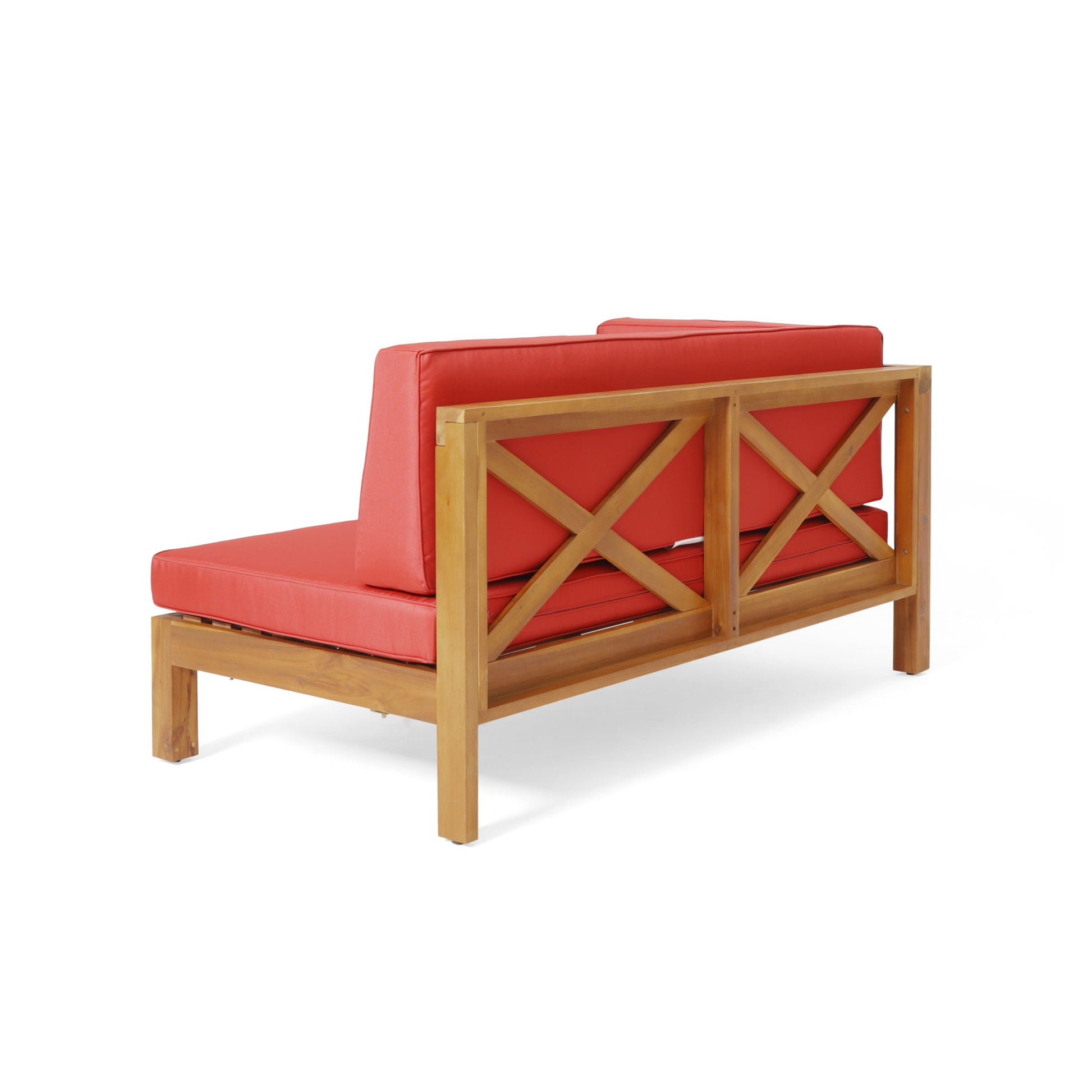 Brava - X Back Corner Bench Noble House