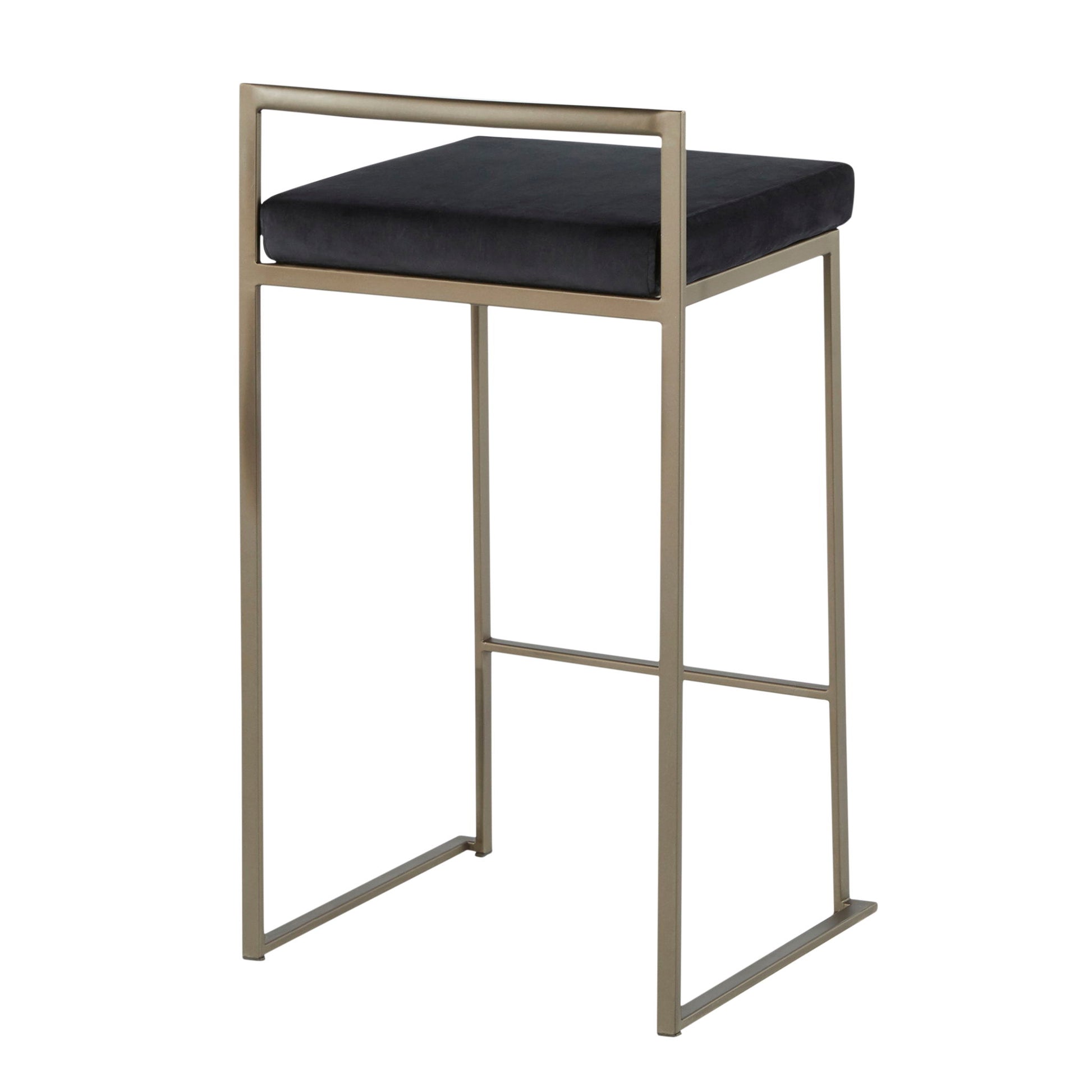 Fuji - Industrial Stackable Counter Stool Elegant Design Lumi Source