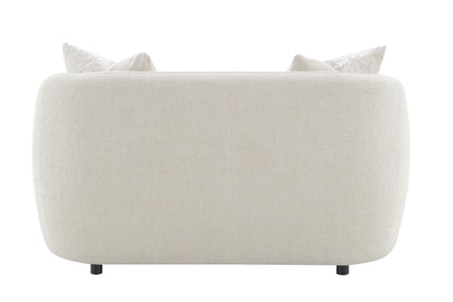 Etienne - Loveseat With 3 Pillows - Beige Acme