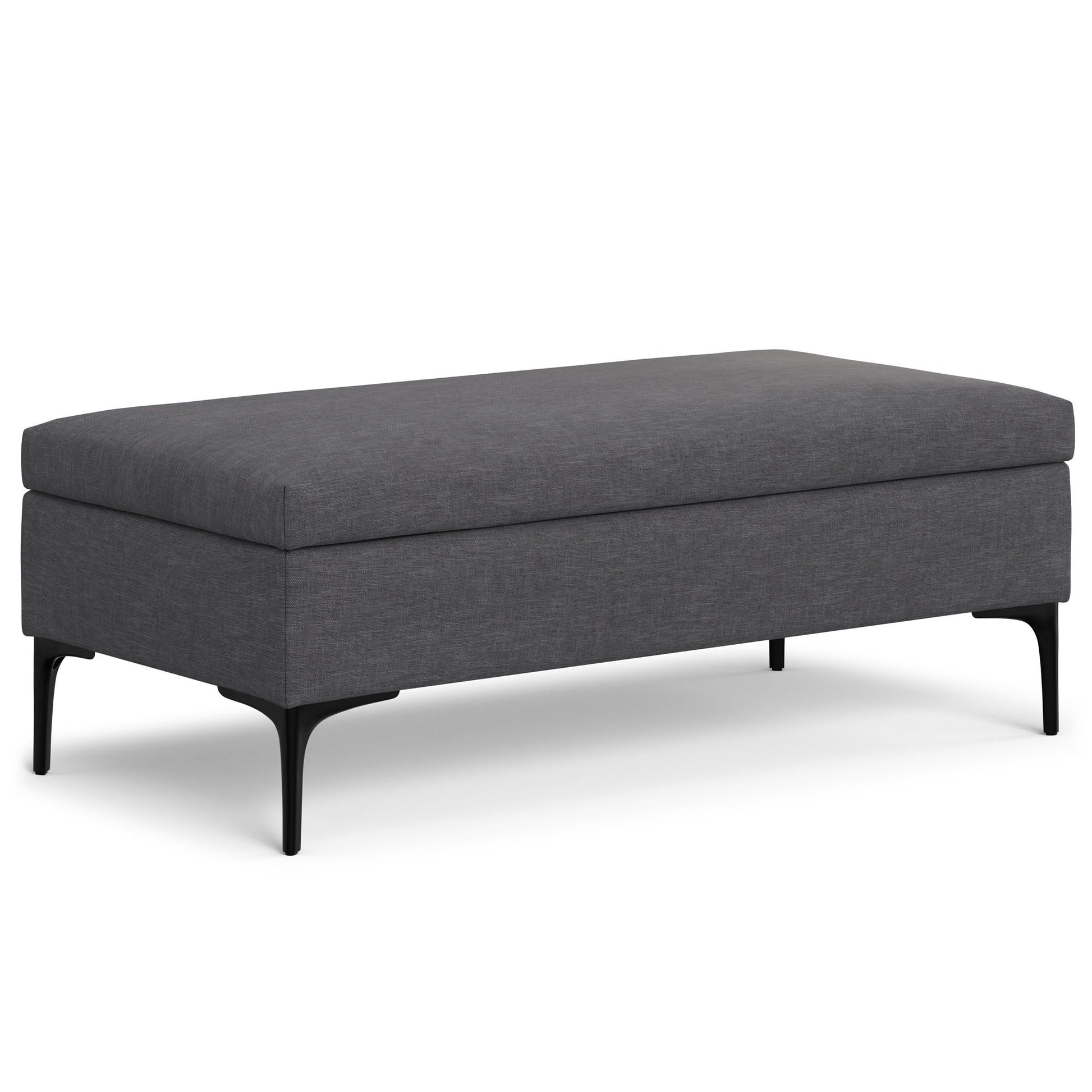 Rebecca - Multifunctional Coffee Table Storage Ottoman With Lift Up Lid Simpli-Home