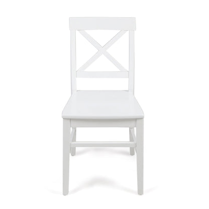 Plethora - Dining Chair With X Shaped Back (Set of 2) Noble House