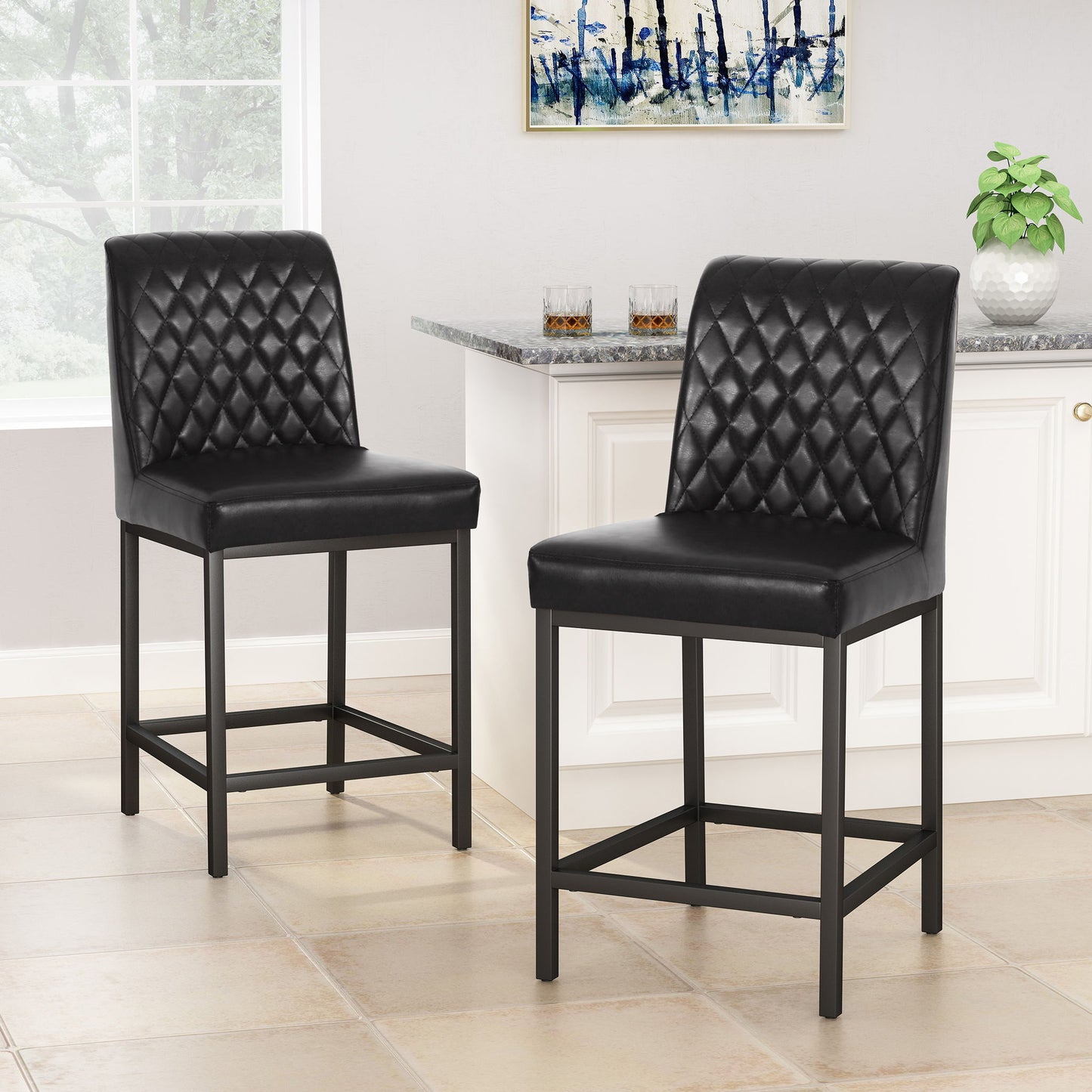 Counter Stool (Set of 2) Noble House