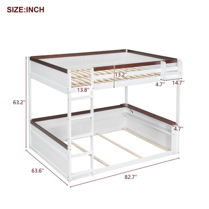 Bunk Bed With Built In Shelves, Storage Box, LED Light And USB Charging Station Hearth and Haven