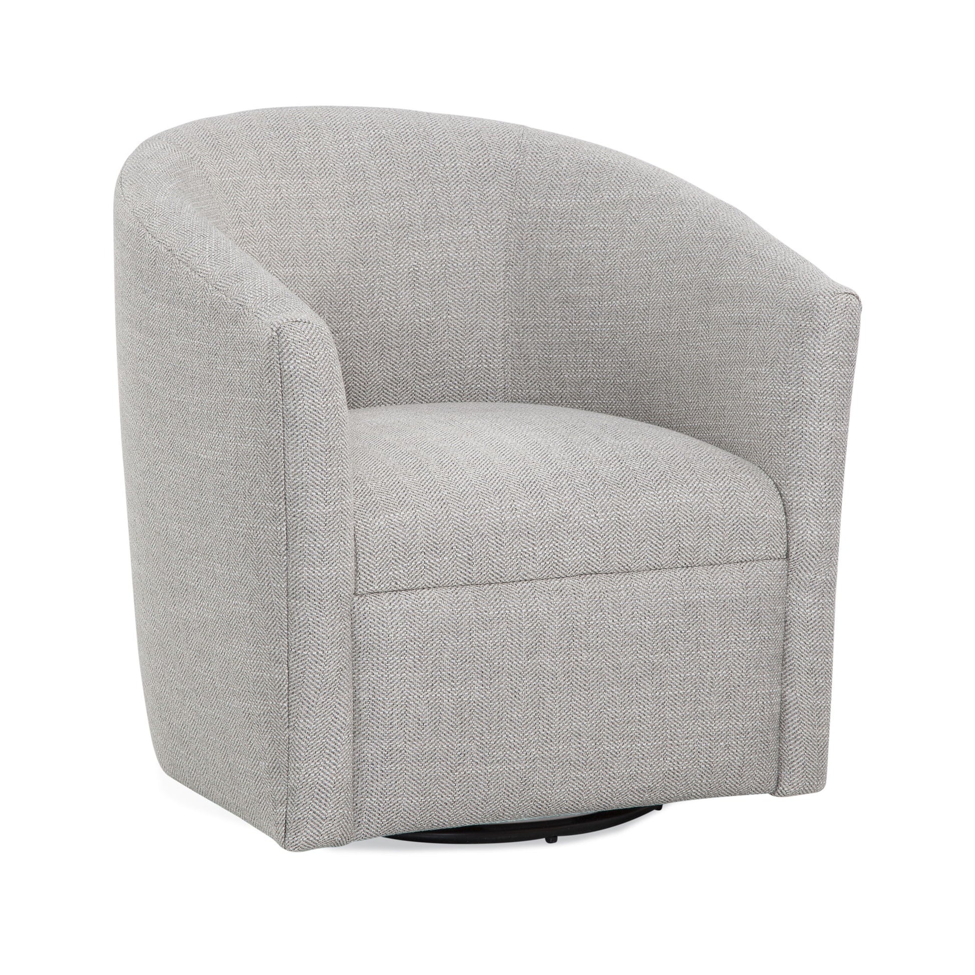 Lainey - Swivel Barrel Chair With 360 Degree Rotation Ridgecrest Home