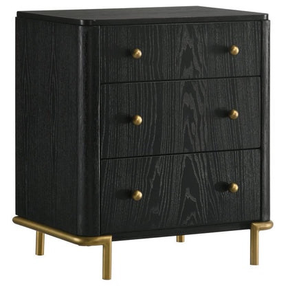 Arini - 3-Drawer Nightstand CoasterElevations