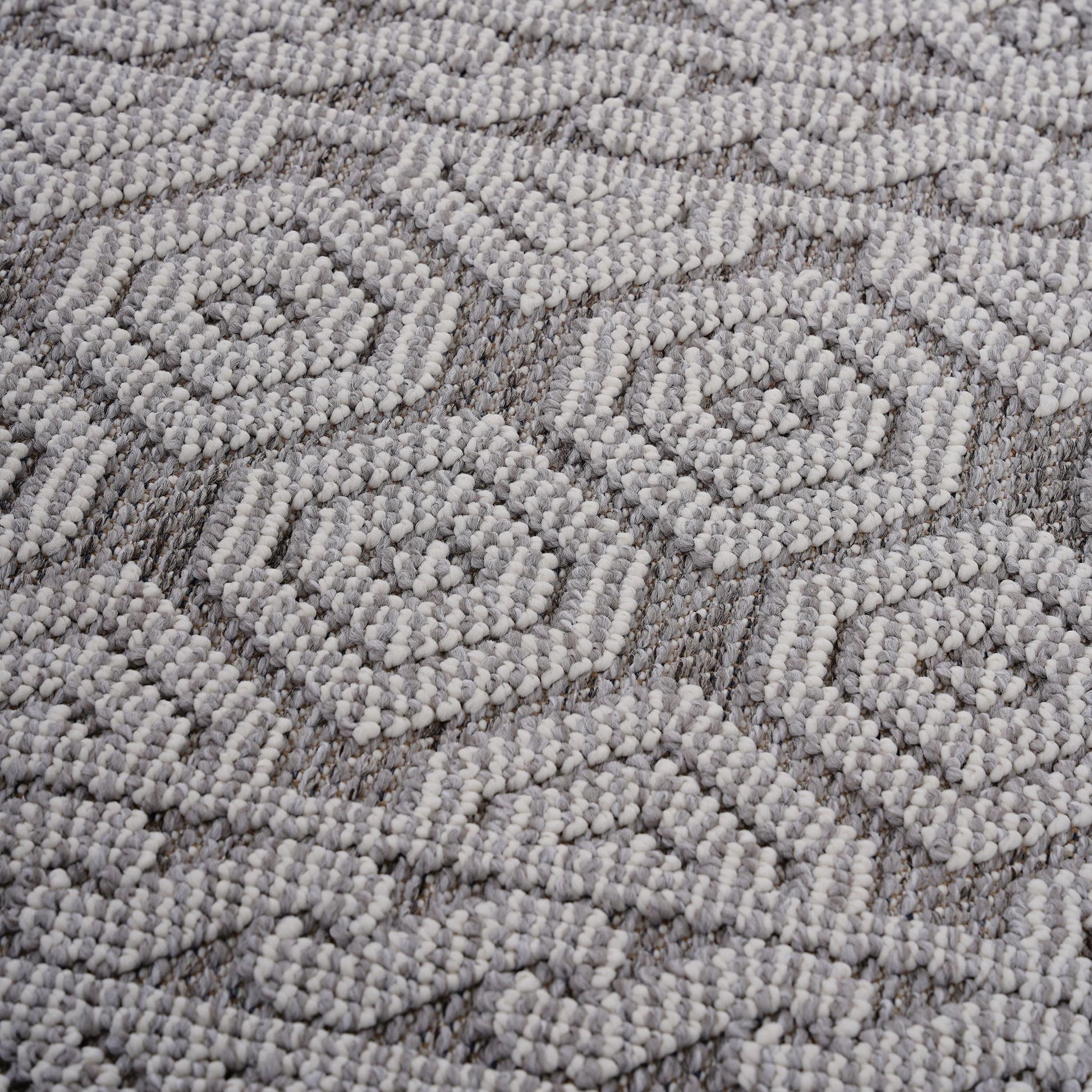 Guros - Trendy Geometric Indoor / Outdoor Rug Naar Rug