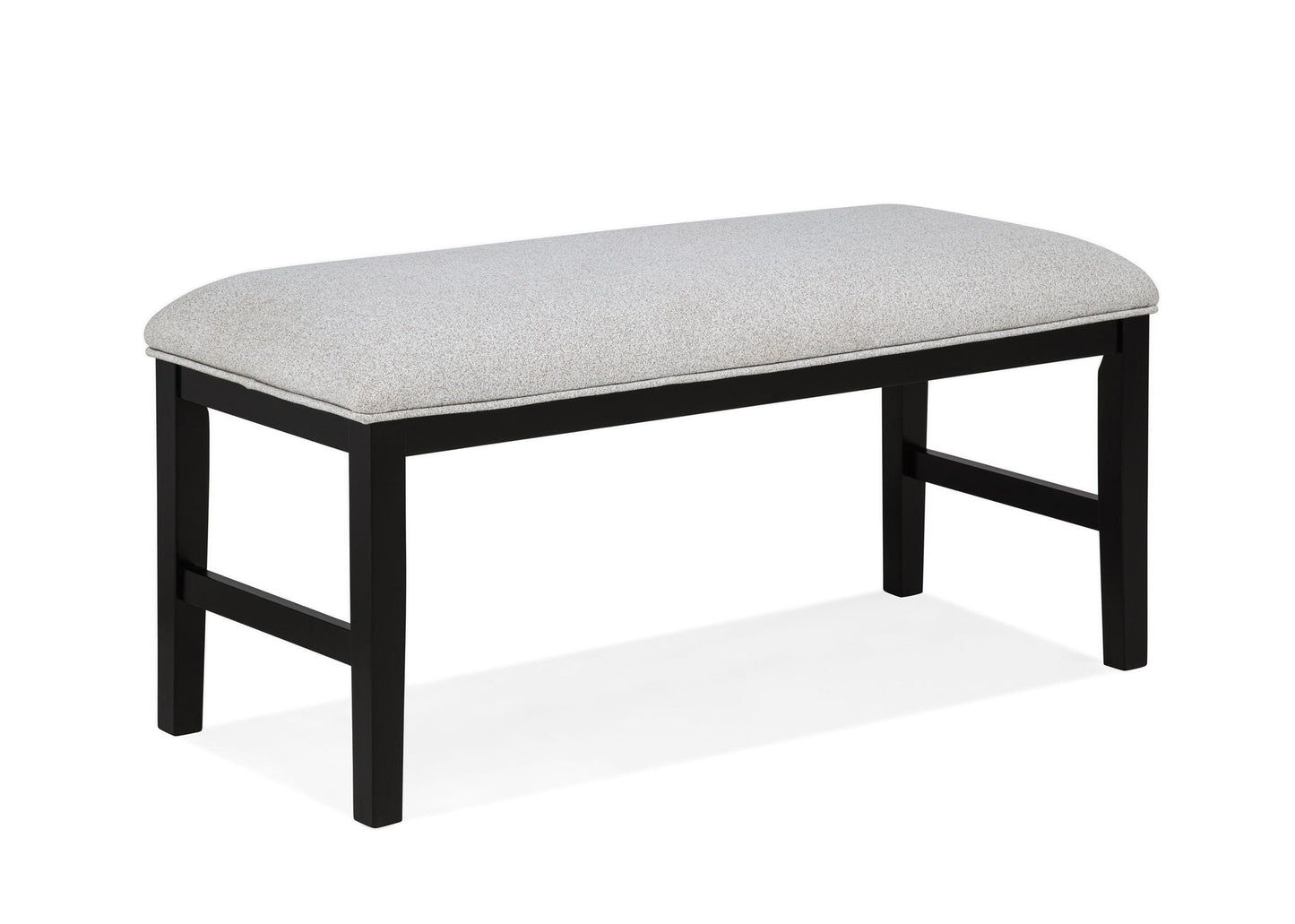 Sebastian - Bench - Black / Gray Crown Mark