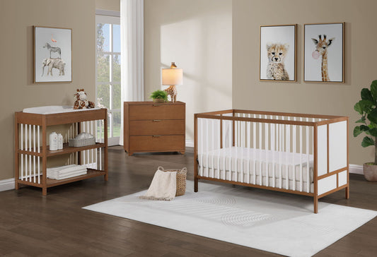 Pixie Finn - 3-in-1 Crib - Walnut Suite Bebe